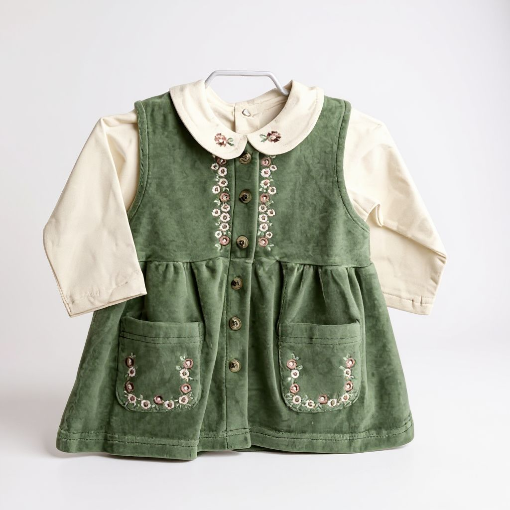 فستان قطيفة 104 