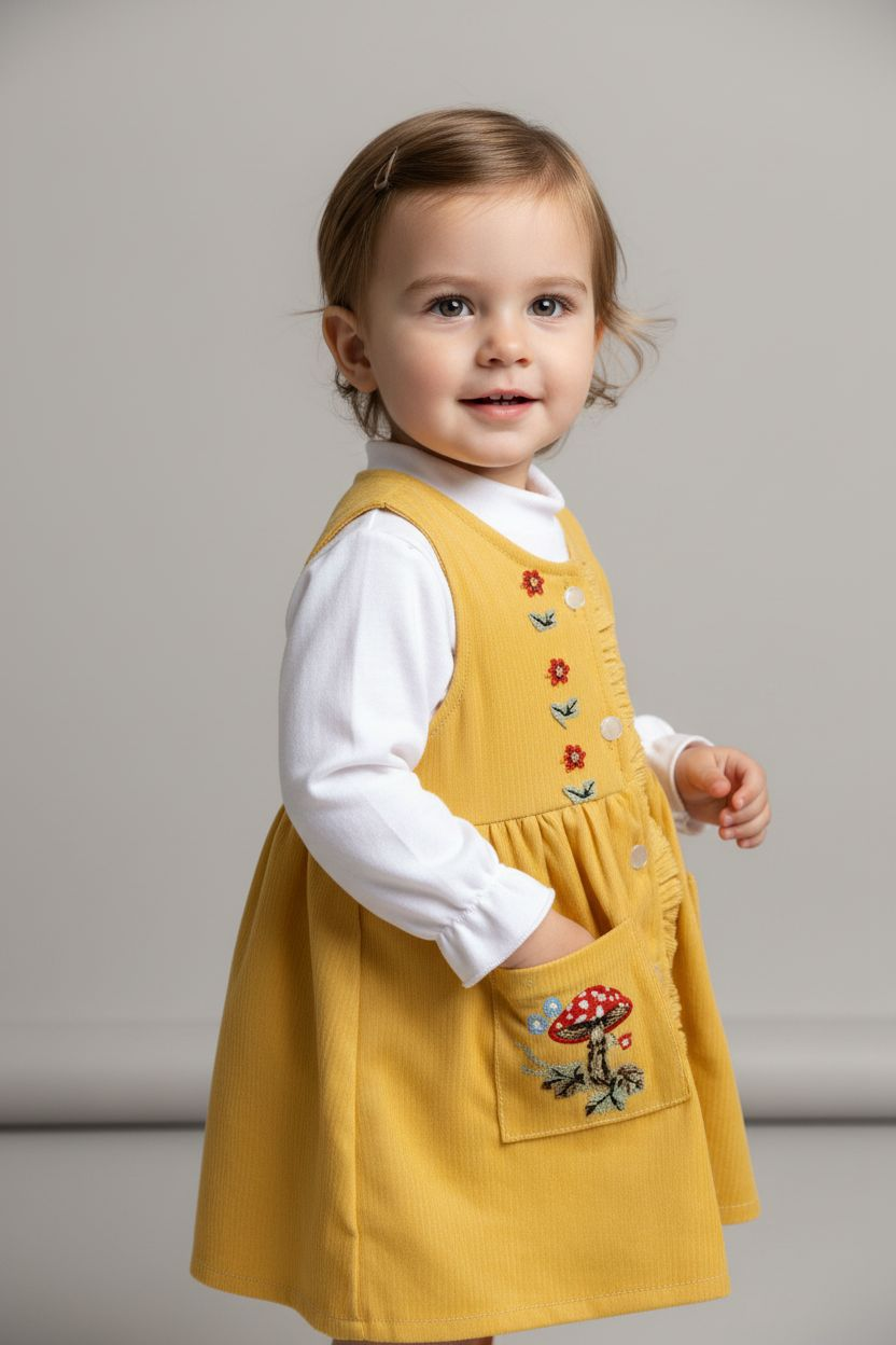 فستان مشروم3665