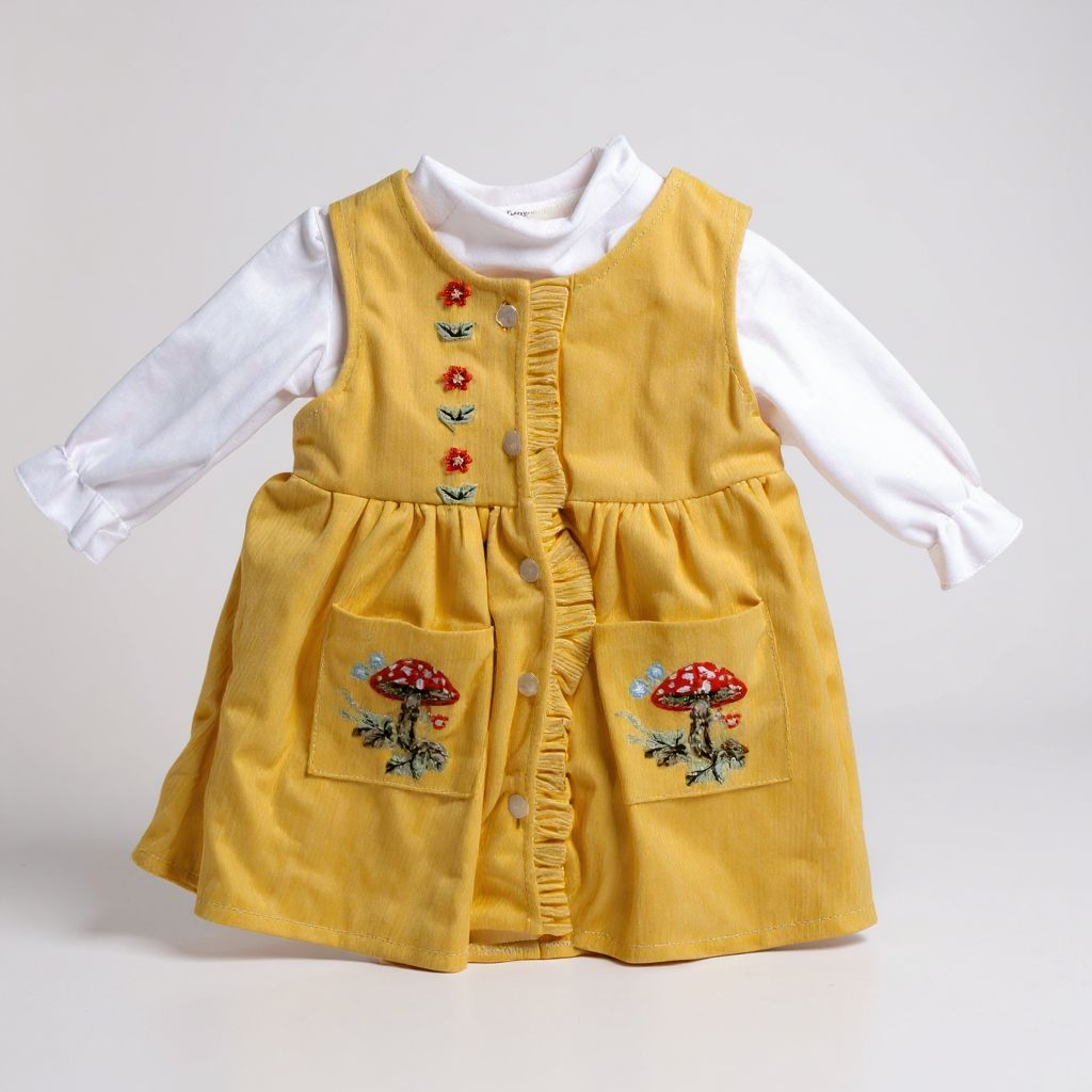 فستان مشروم3665