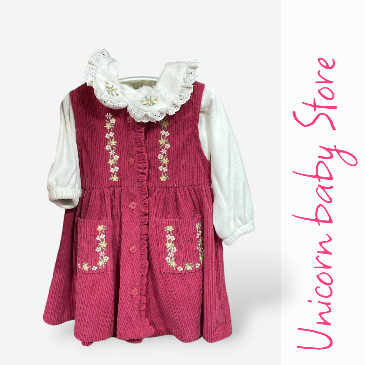 فستان قطيفة 104 