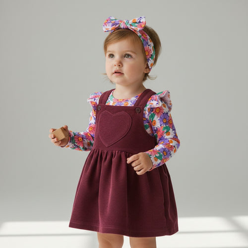 2568 طقم فستان مضلع